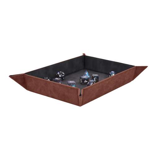 Foldable Dice Rolling Tray - Ruby