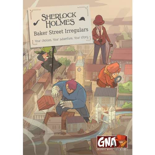 Sherlock Holmes: Baker Street Irregulars - книга-игра