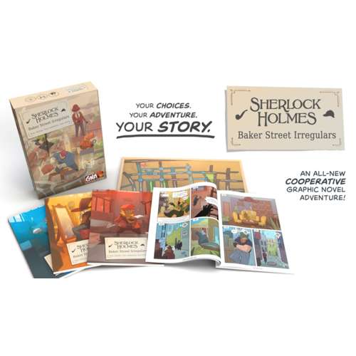 Sherlock Holmes: Baker Street Irregulars - книга-игра