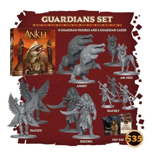 Ankh: Gods of Egypt – Guardians Set - разширение за настолна игра