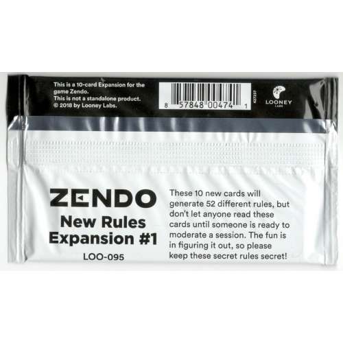 Zendo: Rules Expansion #1 - разширение за настолна игра