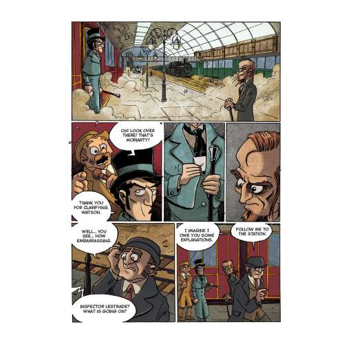 Sherlock Holmes & Moriarty: Associates - книга-игра