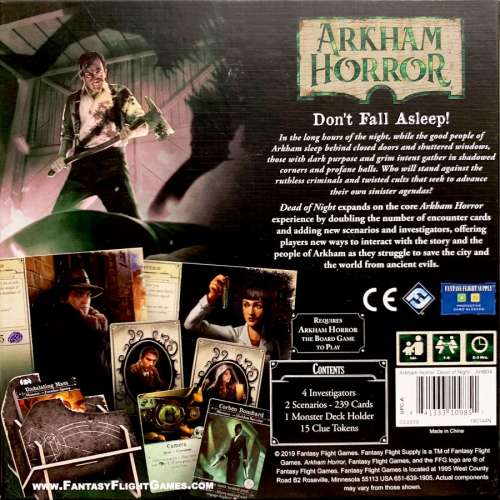 Arkham Horror (Third Edition): Dead of Night - разширение за настолна игра