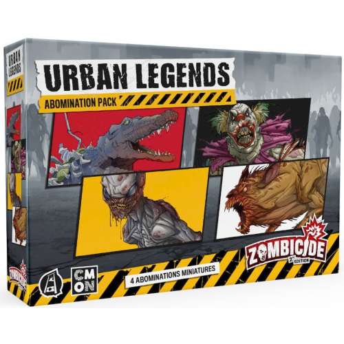 Zombicide (2nd Edition): Urban Legends Abominations - разширение за настолна игра