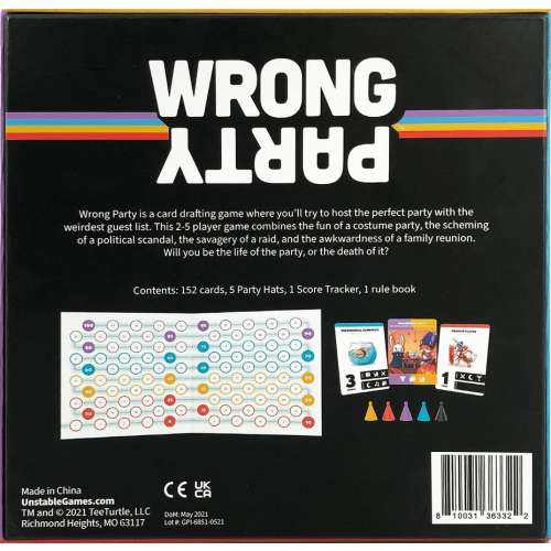 Wrong Party - настолна игра