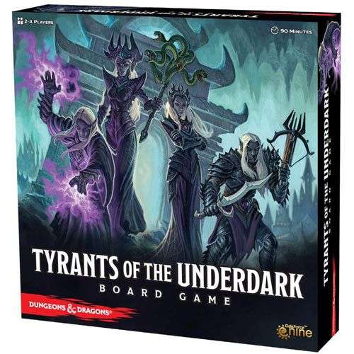Dungeons & Dragons: Tyrants of the Underdark (2021 Edition) - настолна игра