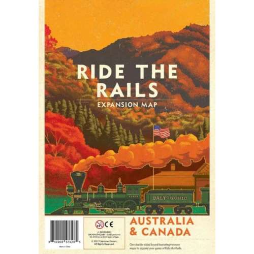 Ride the Rails: Australia & Canada - разширение за настолна игра