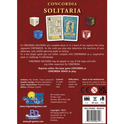 Concordia Solitaria - разширение за настолна игра