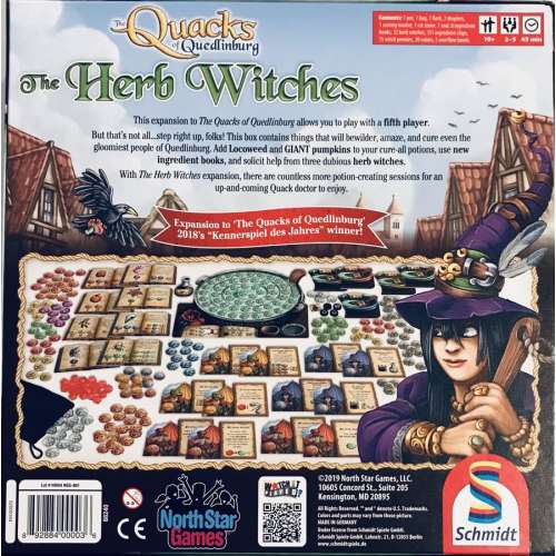 The Quacks of Quedlinburg: The Herb Witches - разширение за настолна игра