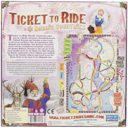 Ticket to Ride: Nordic Countries - настолна игра