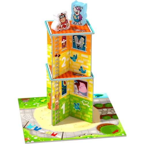 Моите първи игри: Супер Рино за най-малките (Rhino Hero Junior) - настолна игра