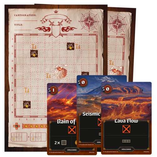 Cartographers Map Pack 1: Nebblis – Plane of Flame - разширение за настолна игра