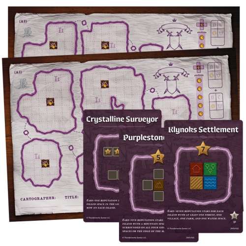 Cartographers Map Pack 2: Affril – Plane of Knowledge - разширение за настолна игра