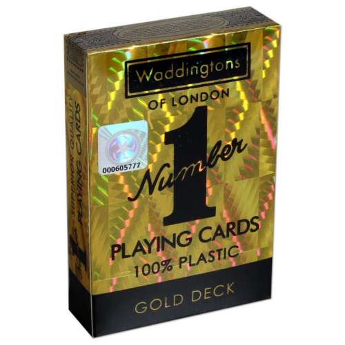 Waddingtons Classic Gold Number 1 Playing Cards - карти за игра