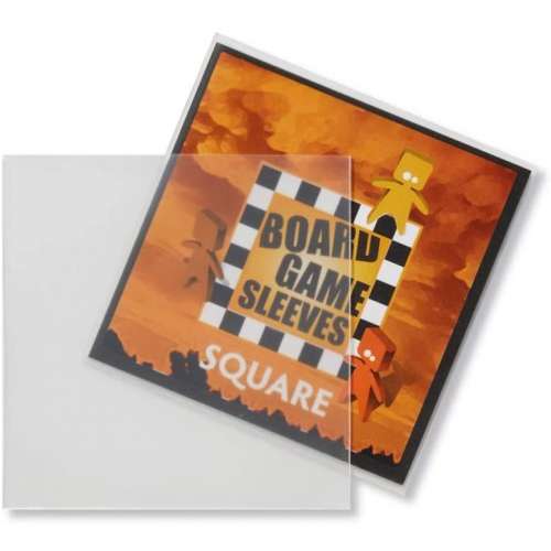 Arcane Tinmen Board Games Sleeves (Clear, Non-Glare) - 69 x 69 mm