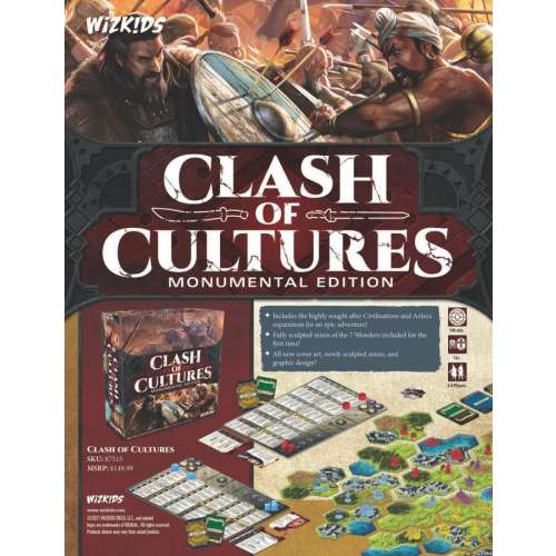 Clash of Cultures: Monumental Edition - настолна игра